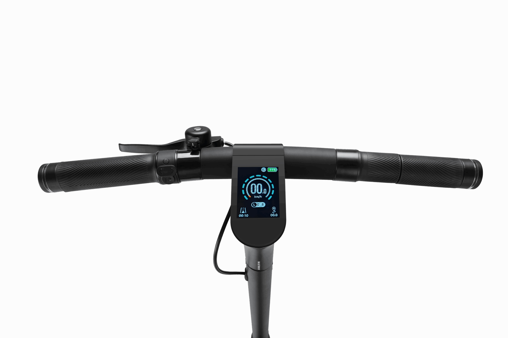 Cockpit und Farbdisplay des SoFlow SO One Lite Pro